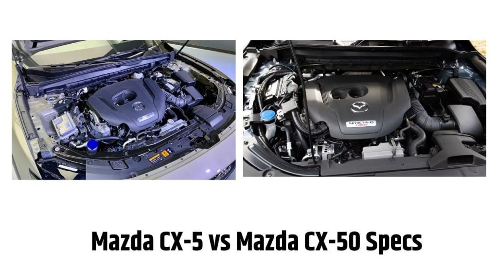 Mazda CX-5 vs Mazda CX-50 Specs