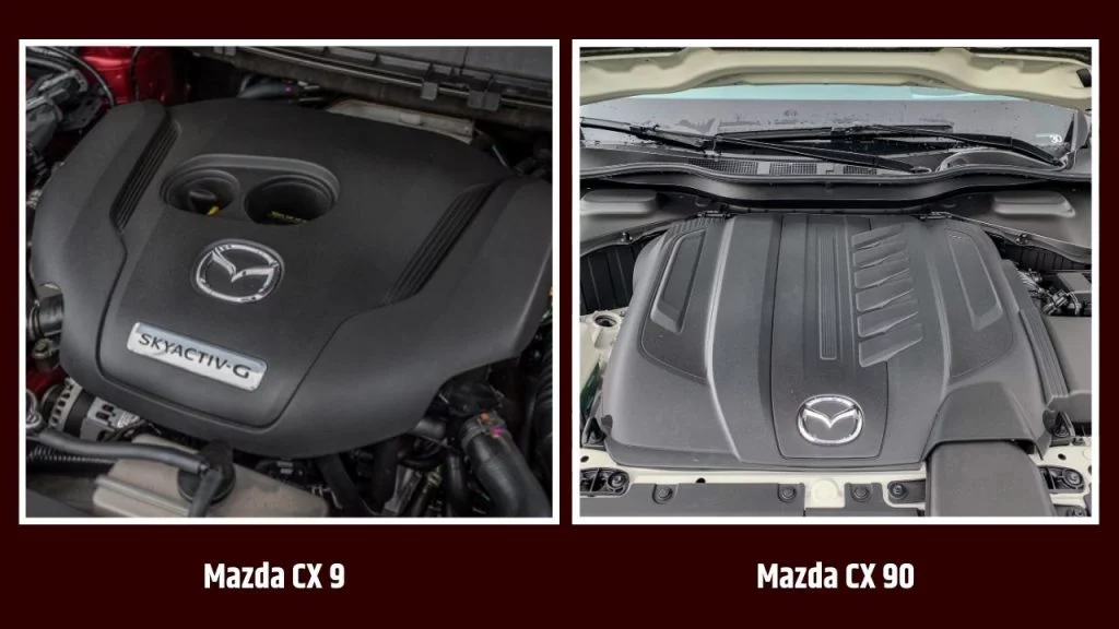 Mazda CX 9 vs CX 90: Engine Performance Comparison