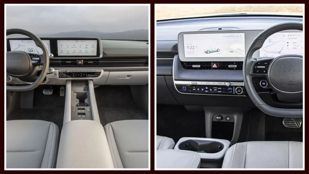 Interior Comparison: Ioniq 5 vs Ioniq 6