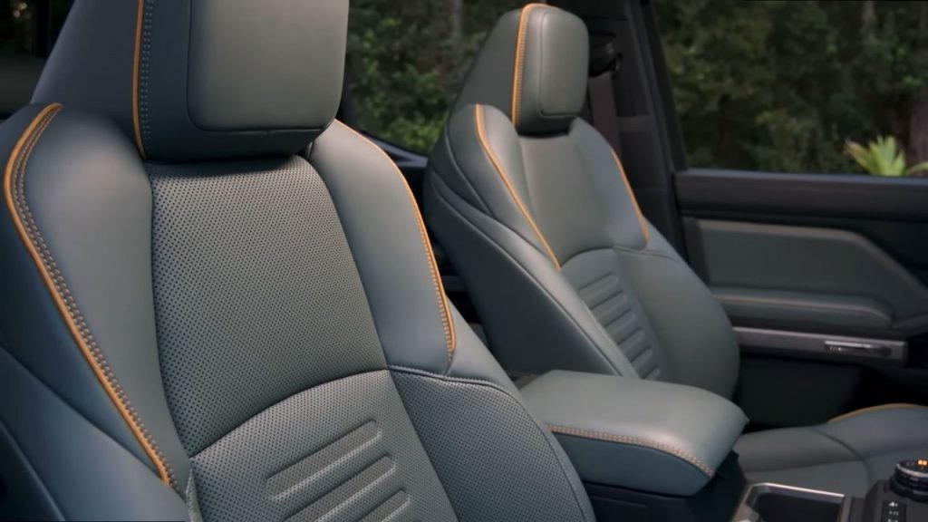2024 tacoma interior seats