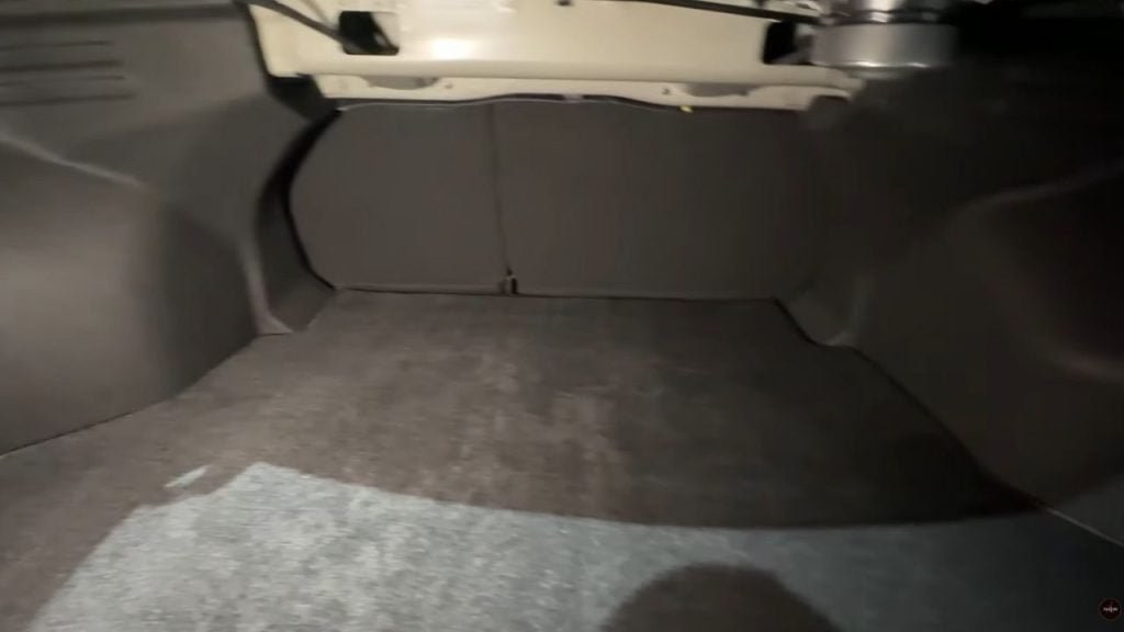 Kia K4 Hatchback Boot Space