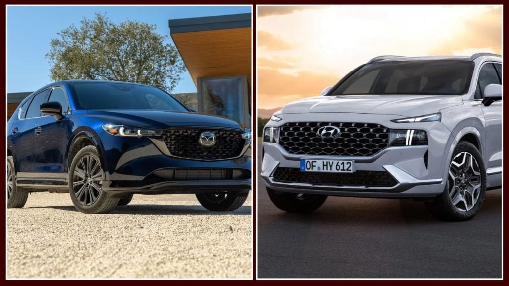 Hyundai Santa fe vs Mazda CX 5