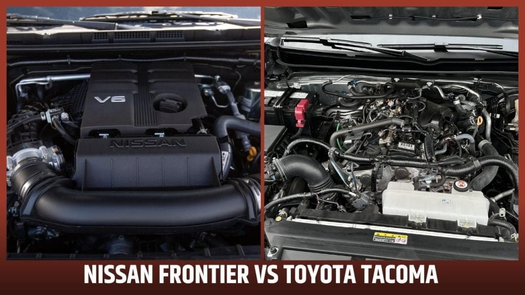 Engine Comparison nissan frontier vs toyota tacoma