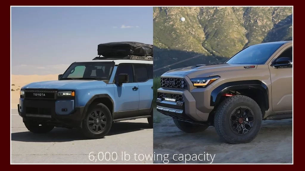 4Runner vs. Land Cruiser Towing Capacity