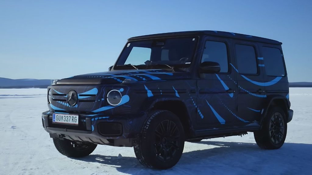 Electric Mercedes G-Class Set to Unveil at 2024 Beijing Auto Show