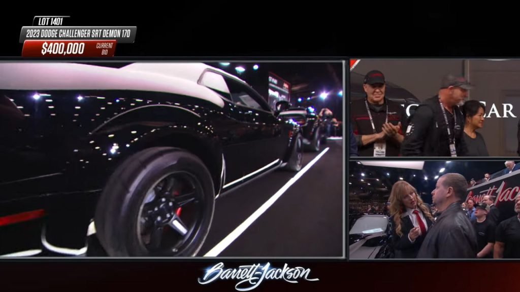 Bill Goldberg Adds One-of-a-Kind 2023 Dodge Challenger Demon 170 to His Collection