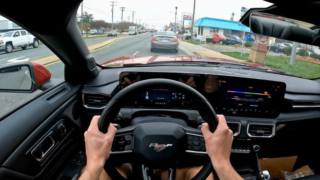 Ambient Lighting 2024 Mustang GT