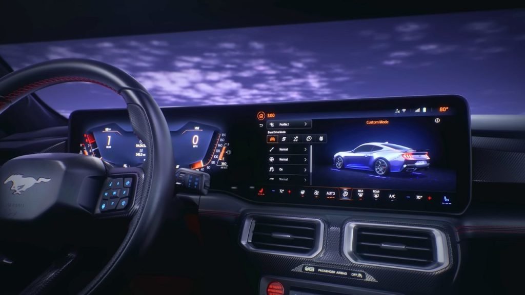 Valet Mode and Infotainment 2024 Mustang GT