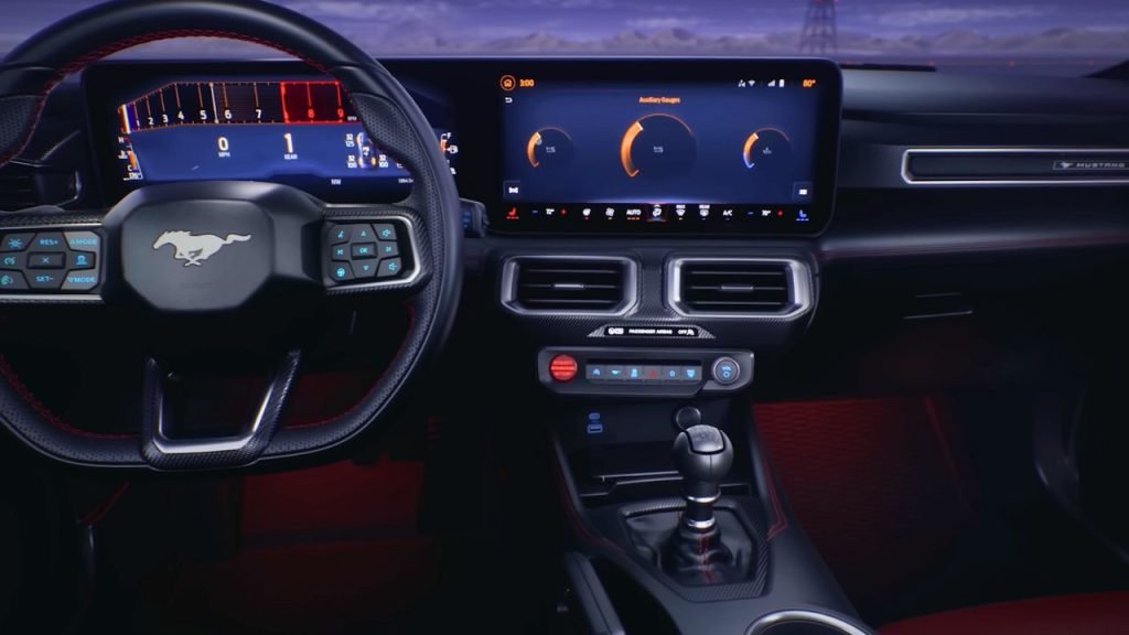 Valet Mode and Infotainment 2024 Mustang GT