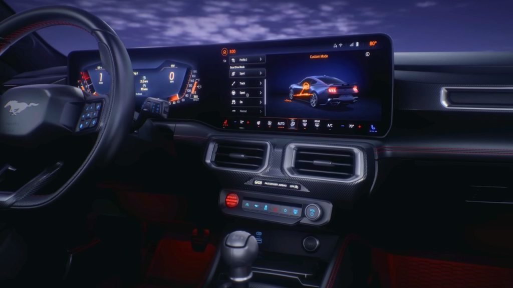 Valet Mode and Infotainment 2024 Mustang GT