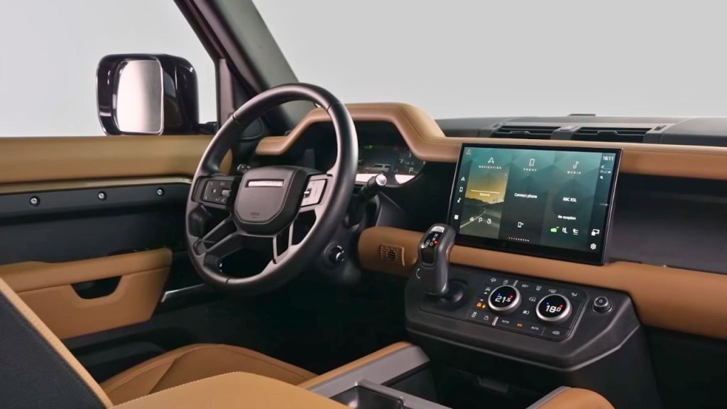 2025 Land Rover Defender Interior Features List