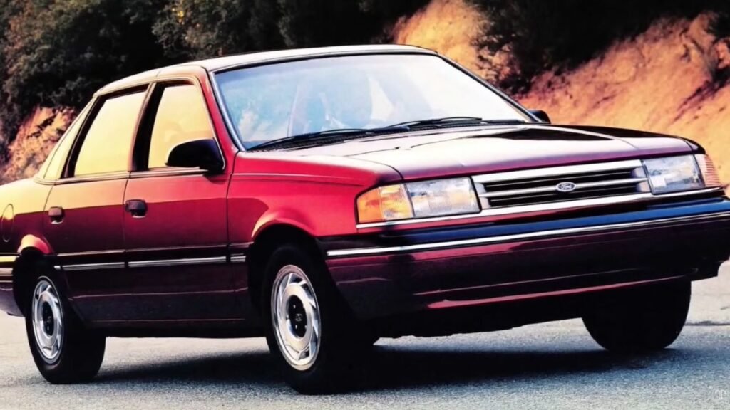 ford tempo red