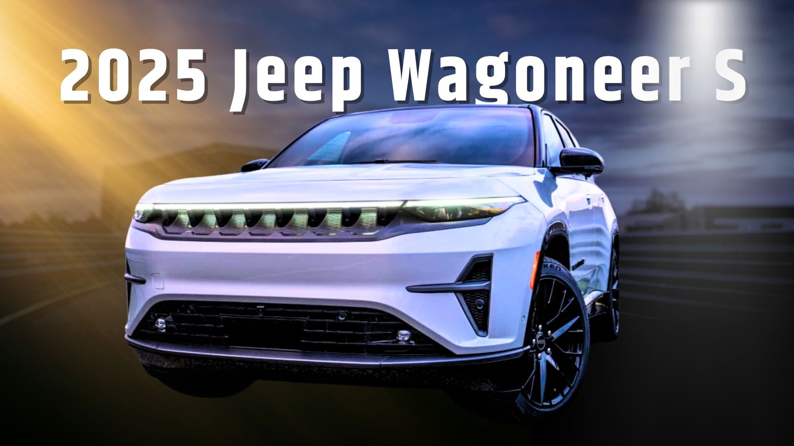 2025 Jeep Wagoneer S Exterior Design