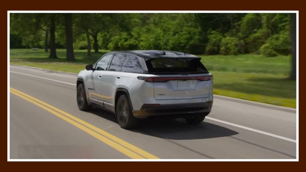 2025 Jeep Wagoneer S Side and Rear Design