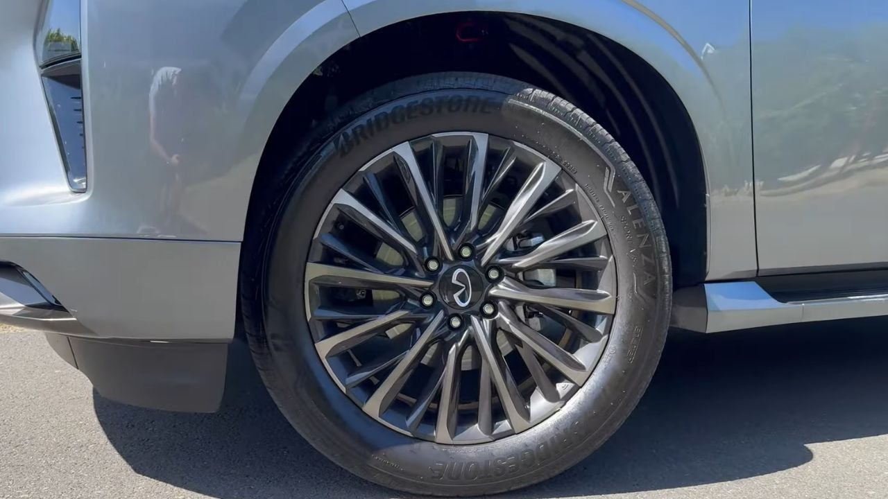 2025 Infiniti QX80 Wheel Designs and Other Exterior Features