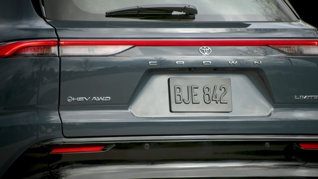 2025 Toyota Crown Signia Cargo Space