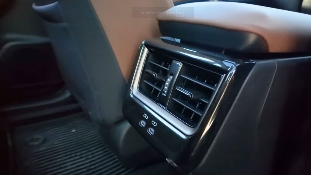 2025 Toyota Crown Signia Climate Control and Camera System