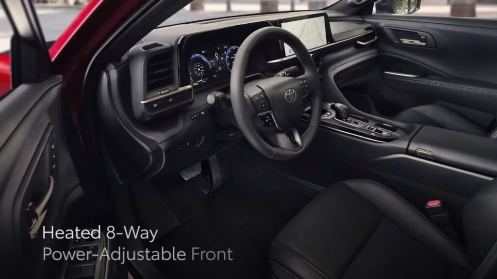 2025 Toyota Crown Interior Dimensions