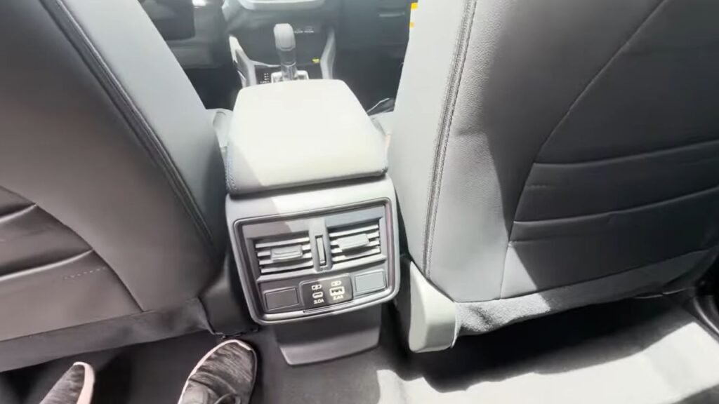 2025 Subaru Forester Rear Seat Comfort