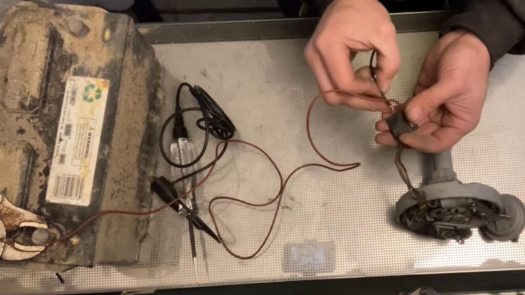 how to test the distributor