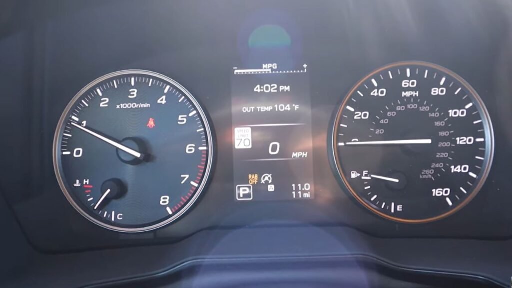 Front Seats and Dashboard