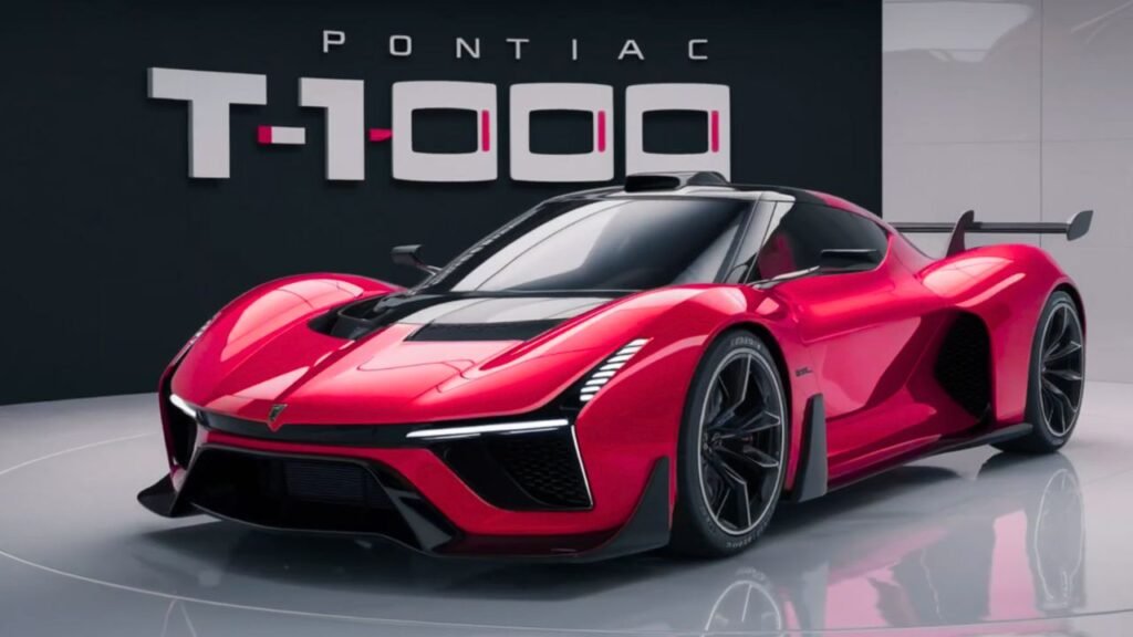 2025 Pontiac T1000 Exterior Design