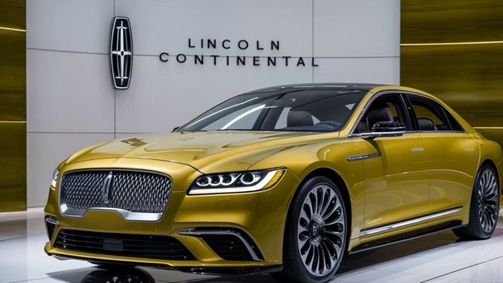 2025 Lincoln Continental Exterior Design