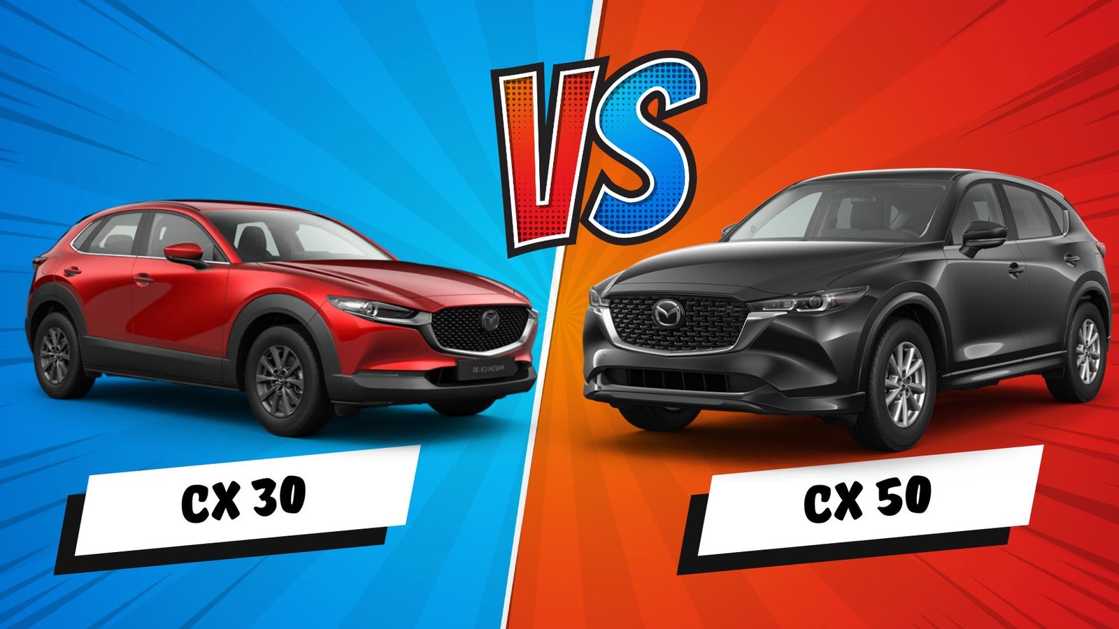 Mazda CX 30 vs CX 5