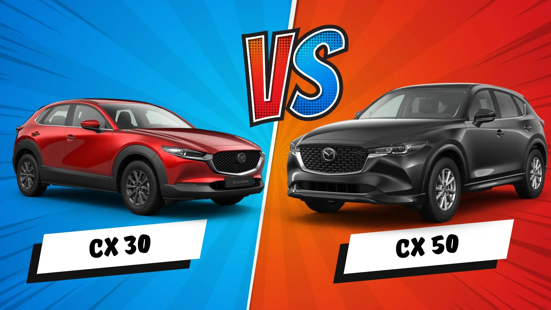 Mazda CX 30 vs CX 5
