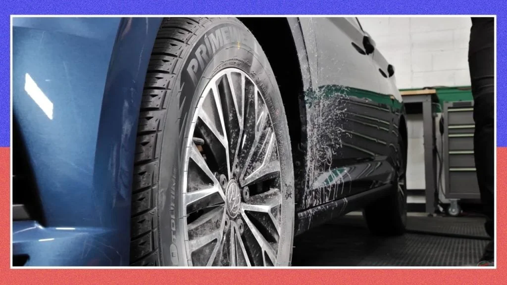 Use Wheel Cleaner