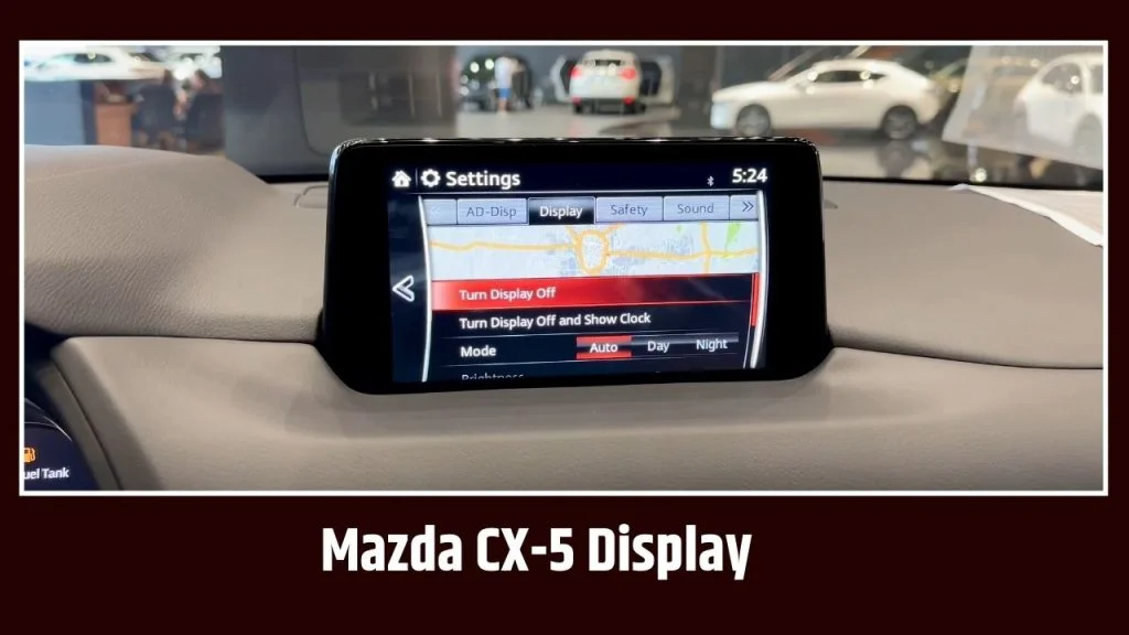 Mazda CX-5 Display