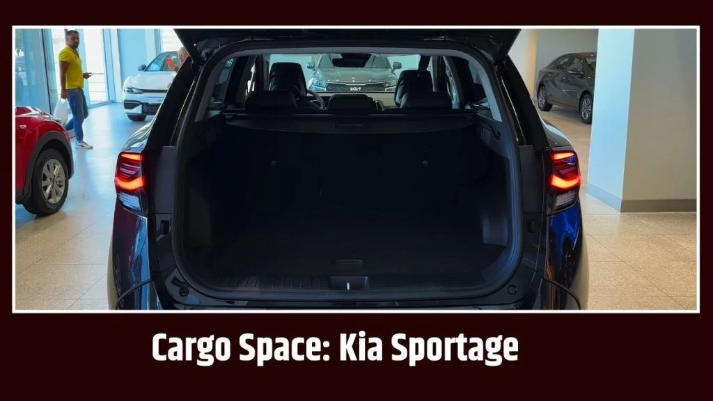 Cargo Space: Kia Sportage 