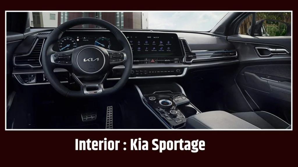 Interior : Kia Sportage 