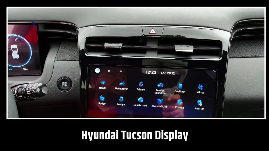 Hyundai Tucson Display