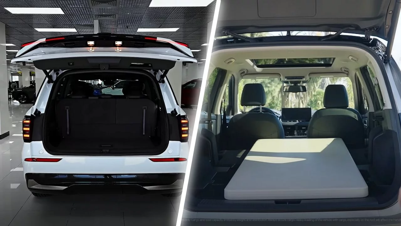 Ford Edge vs Nissan Rogue Trunk Space