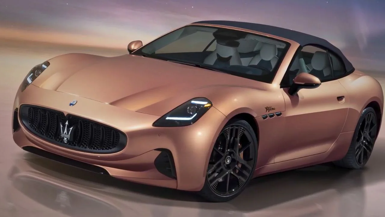Maserati GranCabrio Folgore: All-Electric Luxury Convertible with 818 Horsepower and 180 MPH Top Speed