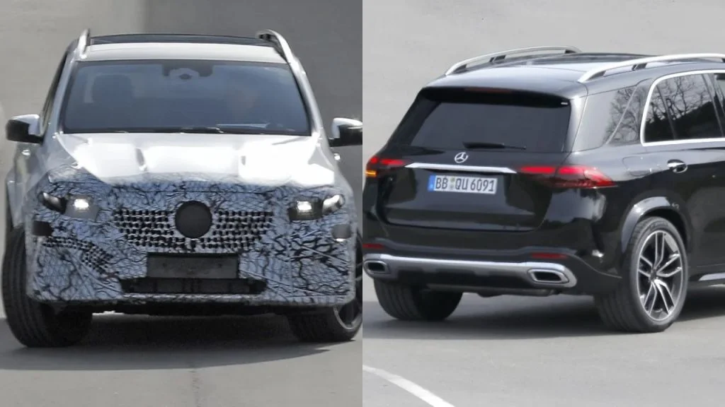 Spy Shots Hint at Second Facelift for 2027 Mercedes-Benz GLE-Class