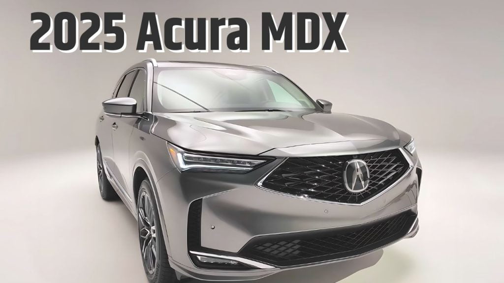 First Look of 2025 Acura MDX A Refresh Worth Noticing