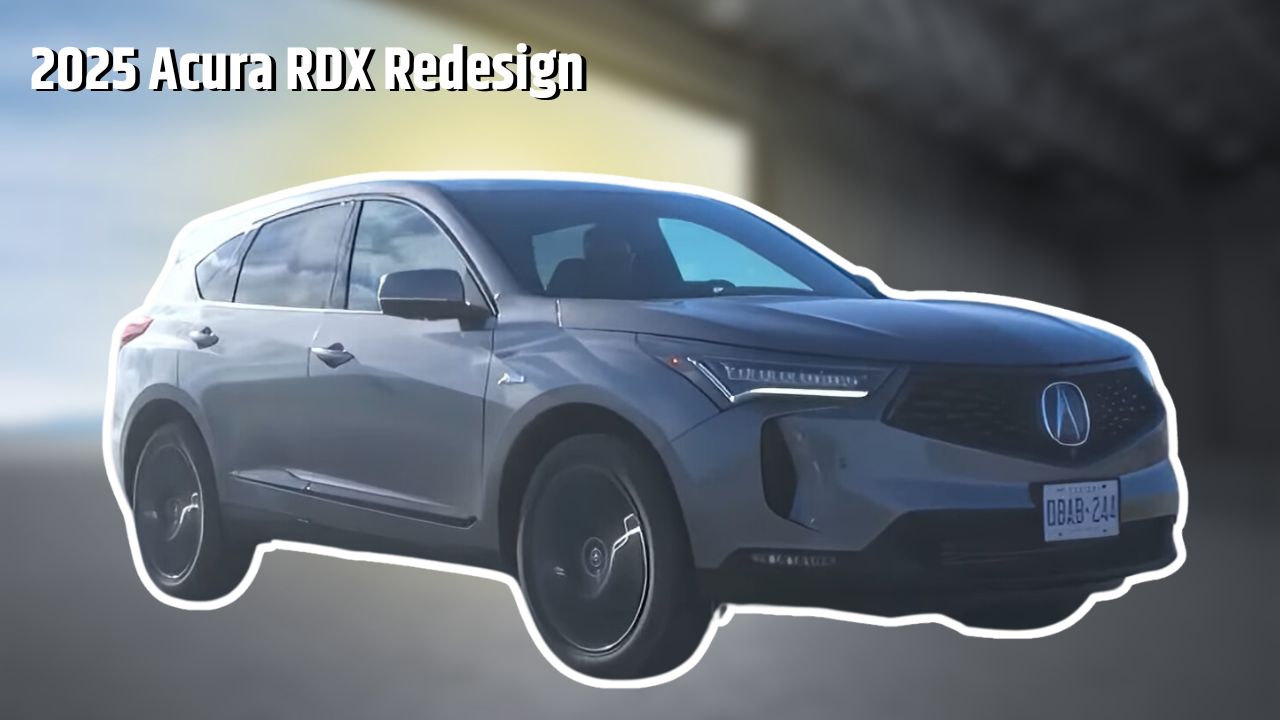 2025 Acura Rdx Redesign Features