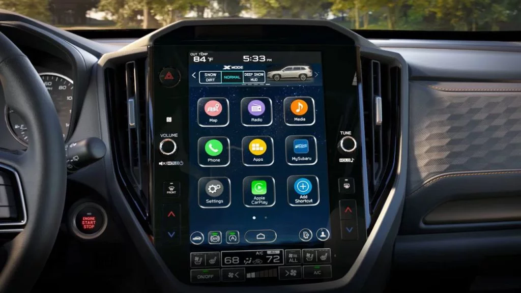 Interior Features of 2025 Subaru Forester