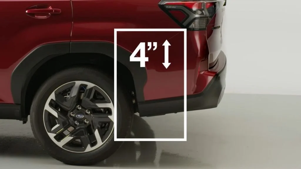 2025 subaru forester cargo space