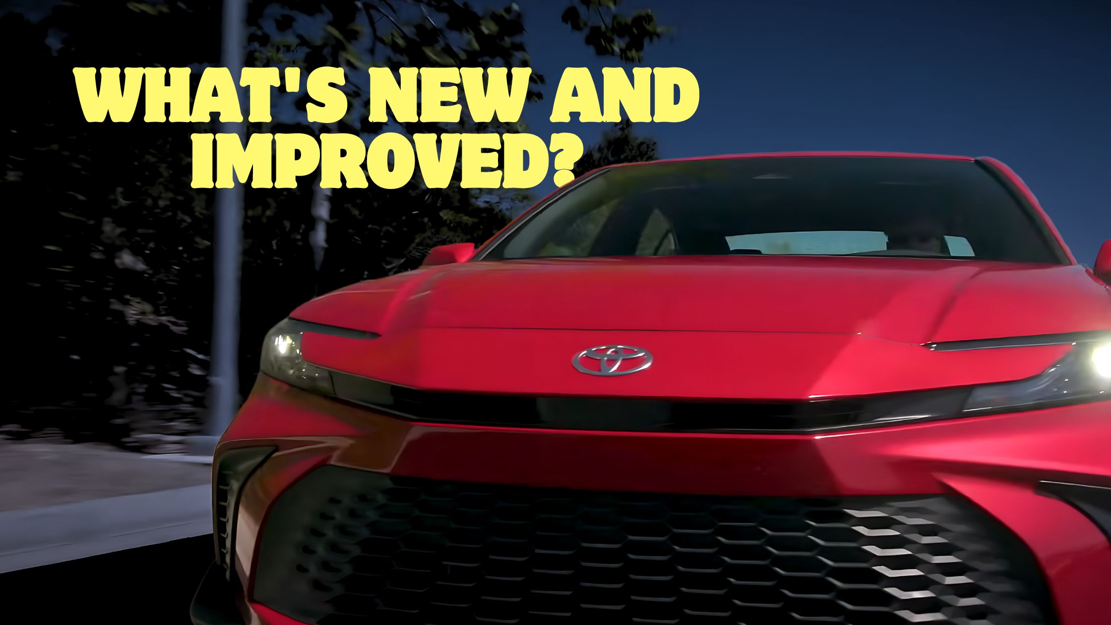 2025 Toyota Camry vs. 2024: What's New and Improved?