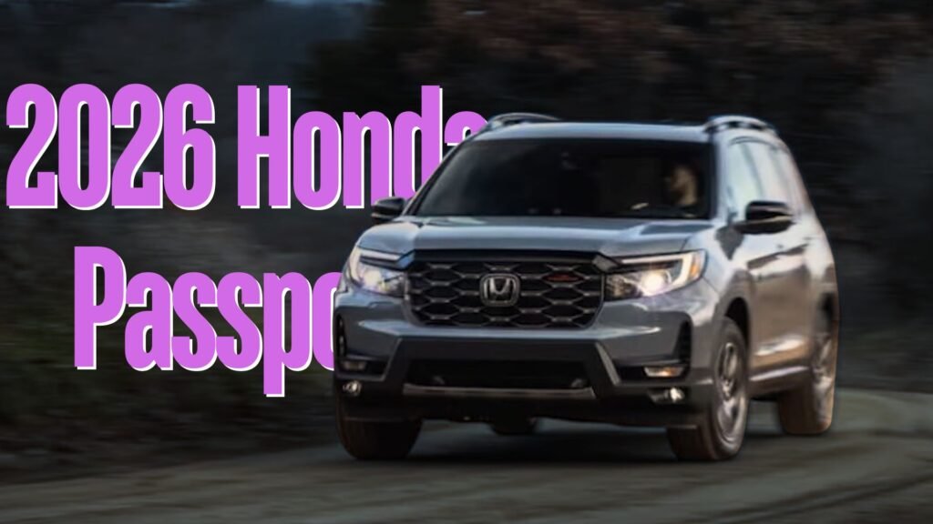 2026 Honda Passport: Redesign, Performance, and More